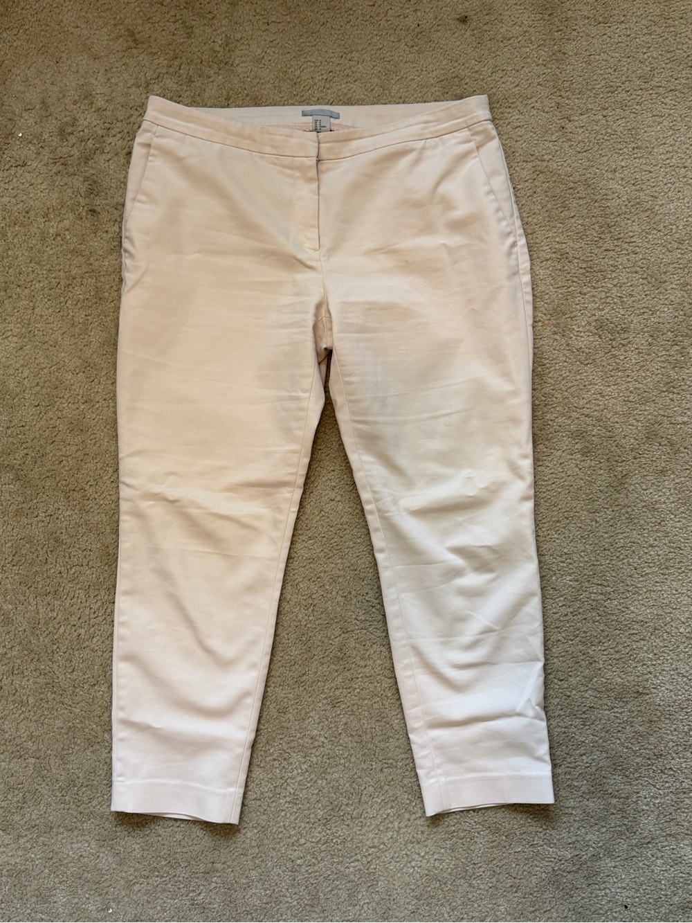 H&M Cream Dress Pants